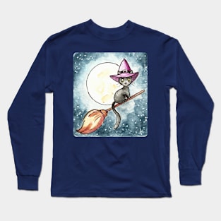 WitchCat Long Sleeve T-Shirt